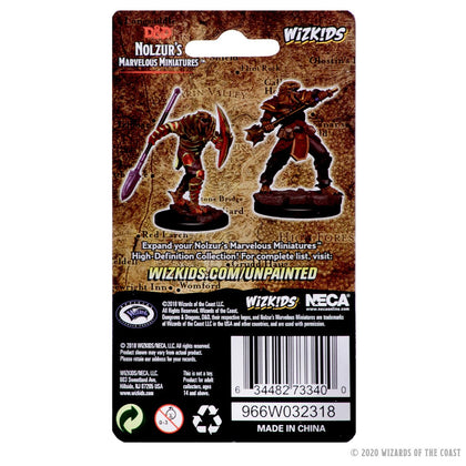 D&D Nolzur's Marvelous Miniatures: Dragonborn Male Fighter with Spear - 2