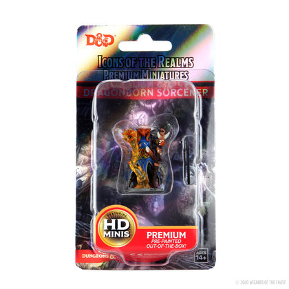 D&D Icons of the Realms: Premium Painted Figure - Dragonborn Sorcerer Female - 1