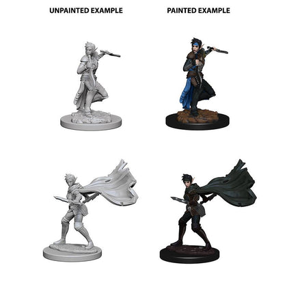 Pathfinder Battles Deep Cuts Unpainted Miniatures: Elf Female Rogue - 2
