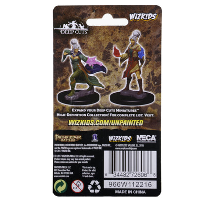 Pathfinder Battles Deep Cuts Unpainted Miniatures: Elf Female Sorcerer - 2