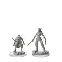D&D Nolzur's Marvelous Miniatures: Elf Rogue & Half-Elf Rogue Protégé