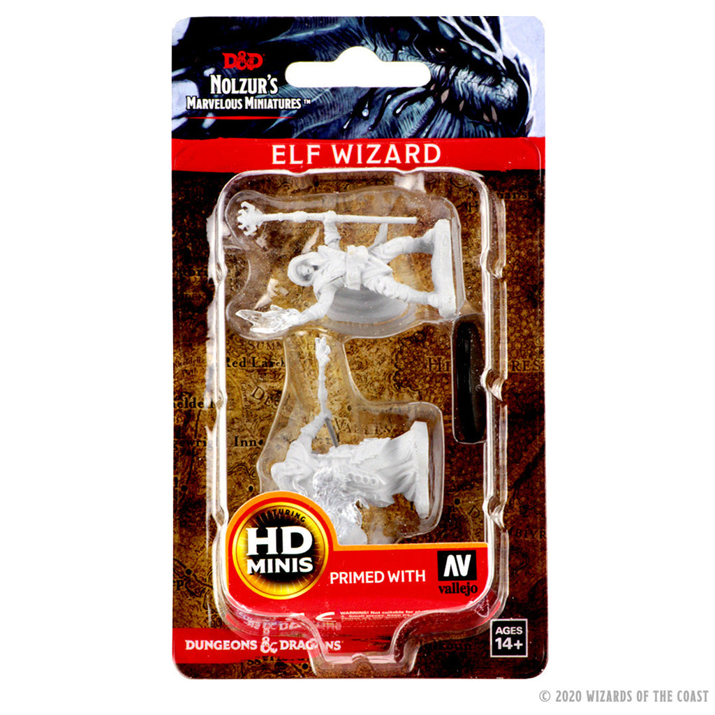 D&D Nolzur’s Marvelous Miniatures: Elf Male Wizard