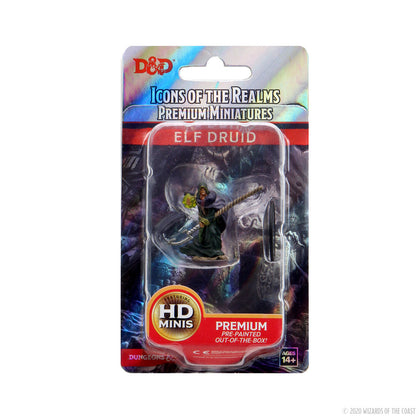 D&D Icons of the Realms Premium Figures: Elf Druid Male - 1