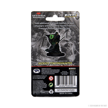 D&D Icons of the Realms Premium Figures: Elf Druid Male - 2