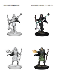 Pathfinder Battles Deep Cuts Unpainted Miniatures: Elf Male Sorcerer