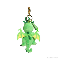 Dungeons & Dragons: 50th Anniversary Emerald Wyrmling Plush Charm by Kidrobot