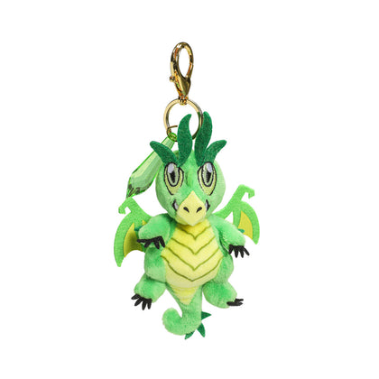 Dungeons & Dragons: 50th Anniversary Emerald Wyrmling Plush Charm by Kidrobot - 1