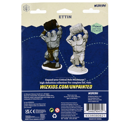 Critical Role Unpainted Miniatures: Ettin - 2