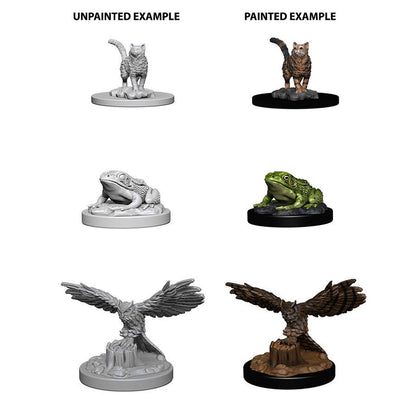 WizKids Deep Cuts Unpainted Miniatures: Familiars - 2