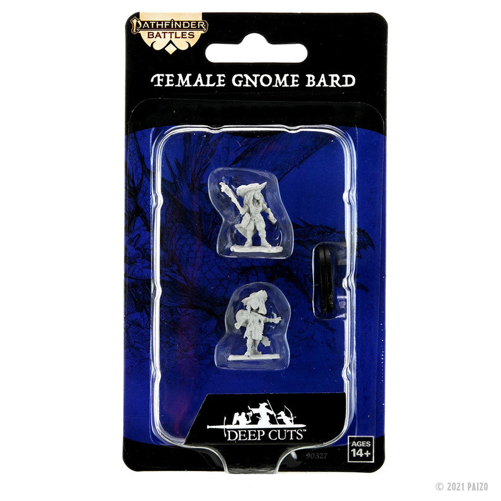 Pathfinder Deep Cuts: Gnome Bard Female