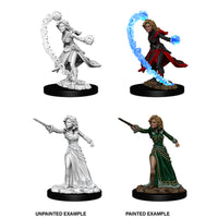 Pathfinder Battles  Deep Cuts : Female Human Wizard