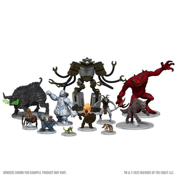 d&d miniatures monsters D&D Icons of the Realms: Monster Menagerie Revisited 10 ct. Booster Brick