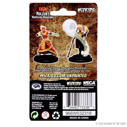 D&D Nolzur's Marvelous Miniatures: Fire Genasi Female Wizard - 2