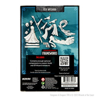 D&D Frameworks: Elf Wizard Female - Unpainted and Unassembled