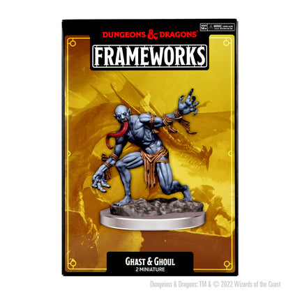 D&D Frameworks: Ghast & Ghoul - Unpainted and Unassembled - 1