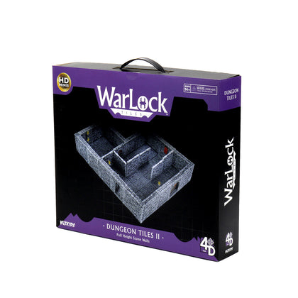 WarLock Tiles: Dungeon Tiles II – Full Height Stone Walls - 2