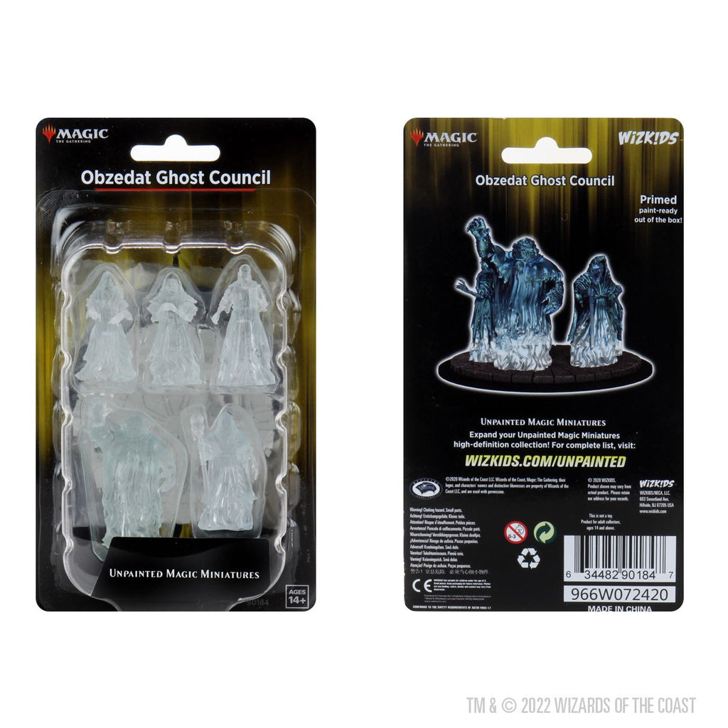 Magic: the Gathering Unpainted Miniatures: Obzedat Ghost Council