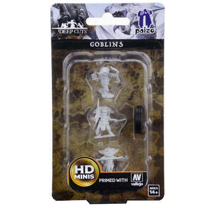 Pathfinder Battles Deep Cuts Unpainted Miniatures: Goblins - 1