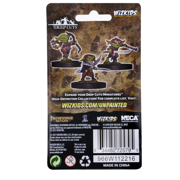 Pathfinder Battles Deep Cuts Unpainted Miniatures: Goblins – WizKids