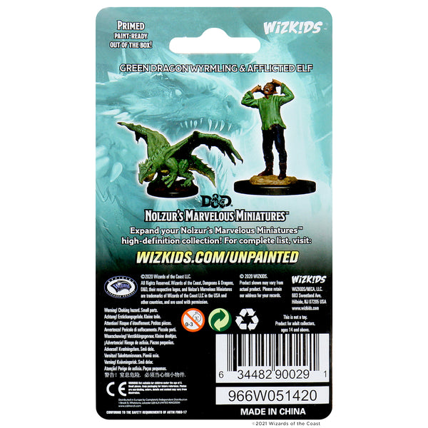 D&D Nolzur's Marvelous Miniatures - Green Dragon Wyrmling