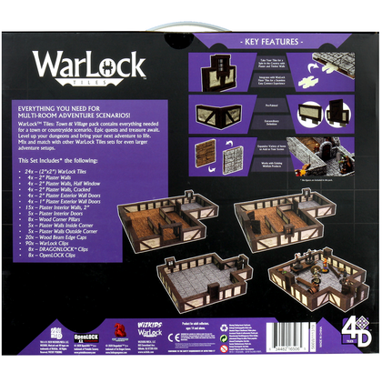 WarLock Tiles: Base Set - Town & Village I - 2