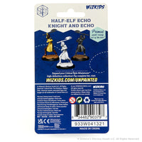 Critical Role Unpainted Miniatures: Half-Elf Echo Knight and Echo Female