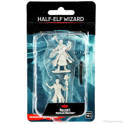 D&D Nolzur's Marvelous Miniatures: Half-Elf Wizard Male - 1
