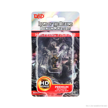 D&D Icons of the Realms Premium Figures: Halfling Fighter Male - 1