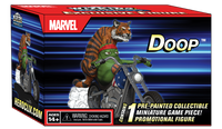 Marvel HeroClix: Doop on Motorcycle with Tiger