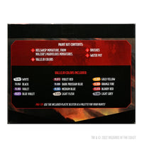 (DING & DENT) Dungeons & Dragons Nolzur's Marvelous Miniatures: Paint Kit - Hellwasp