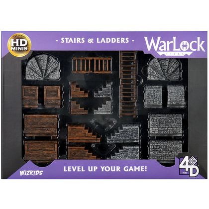 WarLock Tiles: Accessory - Stairs & Ladders - 1