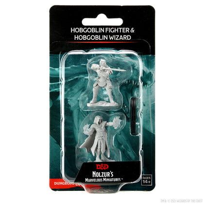 D&D Nolzur's Marvelous Miniatures: Hobgoblin Fighter Male & Hobgoblin Wizard Female - 1
