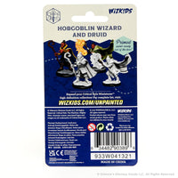 Critical Role Unpainted Miniatures: Hobgoblin Wizard and Druid Male
