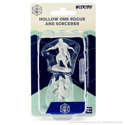 Critical Role Unpainted Miniatures: Hollow One Rogue and Sorceror Male - 1