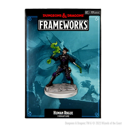 D&D Frameworks: Human Rogue Female - Unpainted and Unassembled - 1