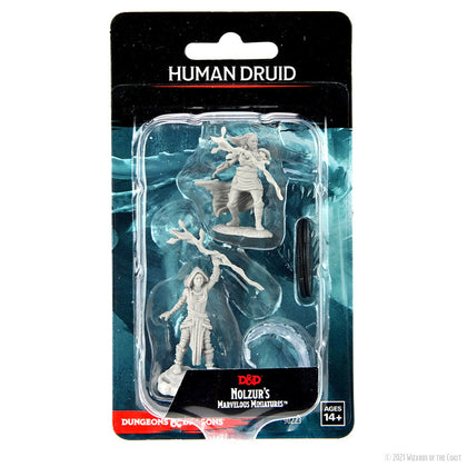 D&D Nolzur's Marvelous Miniatures: Human Druid Female - 1