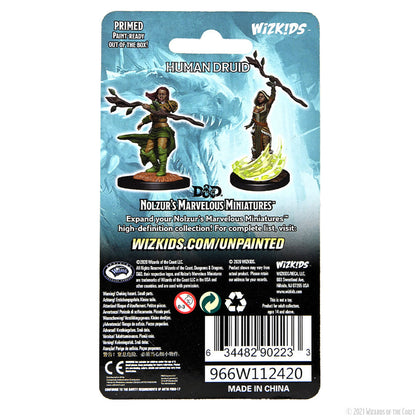 D&D Nolzur's Marvelous Miniatures: Human Druid Female - 2