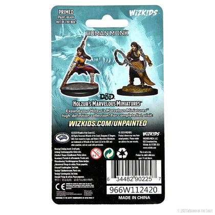 D&D Nolzur's Marvelous Miniatures: Human Monk Female - 2