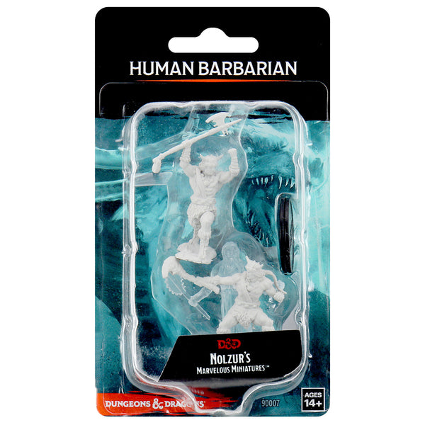 D&D Nolzur's Marvelous Miniatures - Male Human Barbarian – WizKids