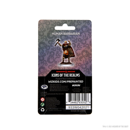 D&D Icons of the Realms Premium Figures: Female Human Barbarian - 2