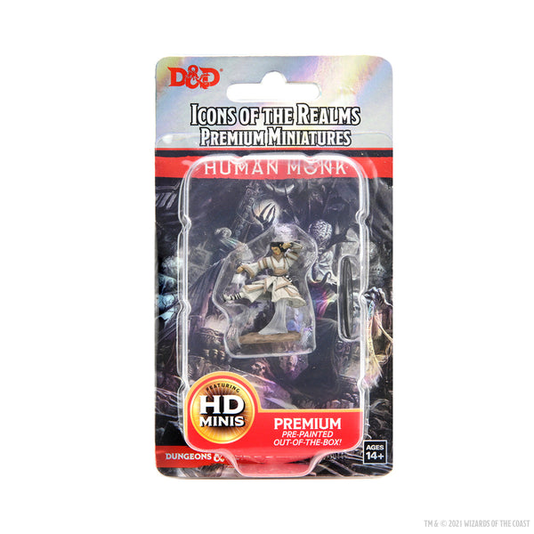 D&D Icons of the Realms Premium Figures: Human Monk Female – WizKids