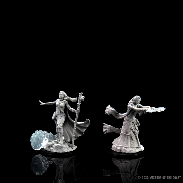 Nolzur's Marvelous Miniatures - Human Female Wizard