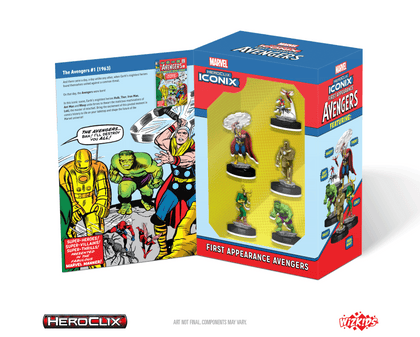Marvel HeroClix Iconix: First Appearance Avengers - 2