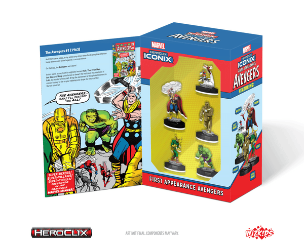 Marvel HeroClix Iconix: First Appearance Avengers – WizKids