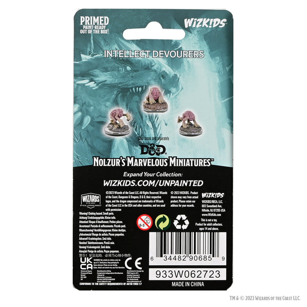 D&D Nolzur's Marvelous Miniatures: Intellect Devourers – WizKids