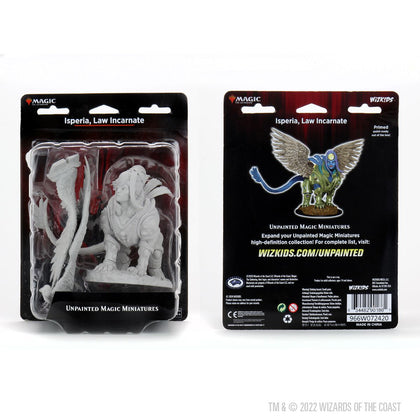 Magic: the Gathering Unpainted Miniatures: Isperia, Law Incarnate (Sphinx) - 1