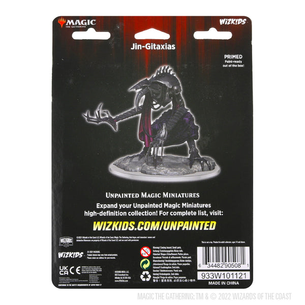 Magic: The Gathering マジック フィギュア 5体セット Magic: The Gathering Unpainted Miniatures - Jin-Gitaxias