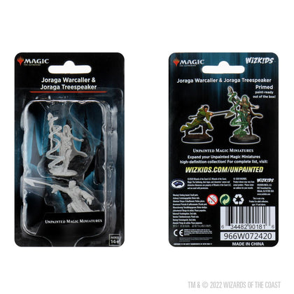 Magic: the Gathering Unpainted Miniatures: Joraga Warcaller & Joraga Treespeaker (Elves) - 1