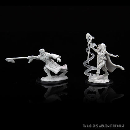 Magic: the Gathering Unpainted Miniatures: Joraga Warcaller & Joraga Treespeaker (Elves) - 2