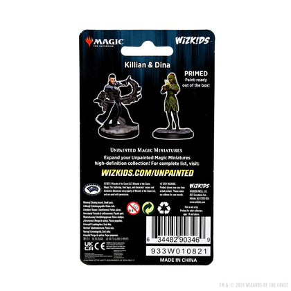 Magic: The Gathering Unpainted Miniatures: Killian & Dina - 2